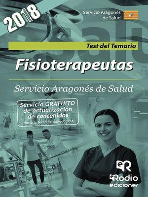 cover image of Fisioterapeutas. Servicio Aragonés de Salud. Test del Temario